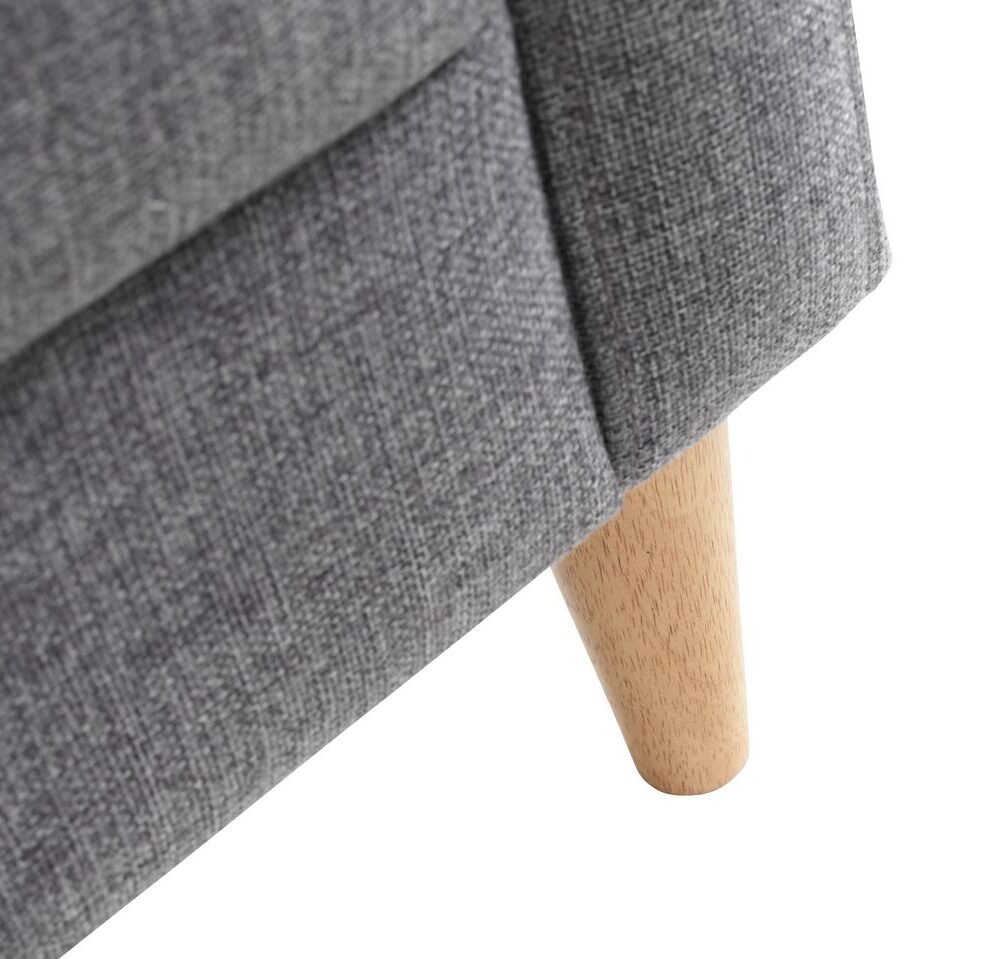 Alure Armchair in Grey Fabric 4 Armchair 12