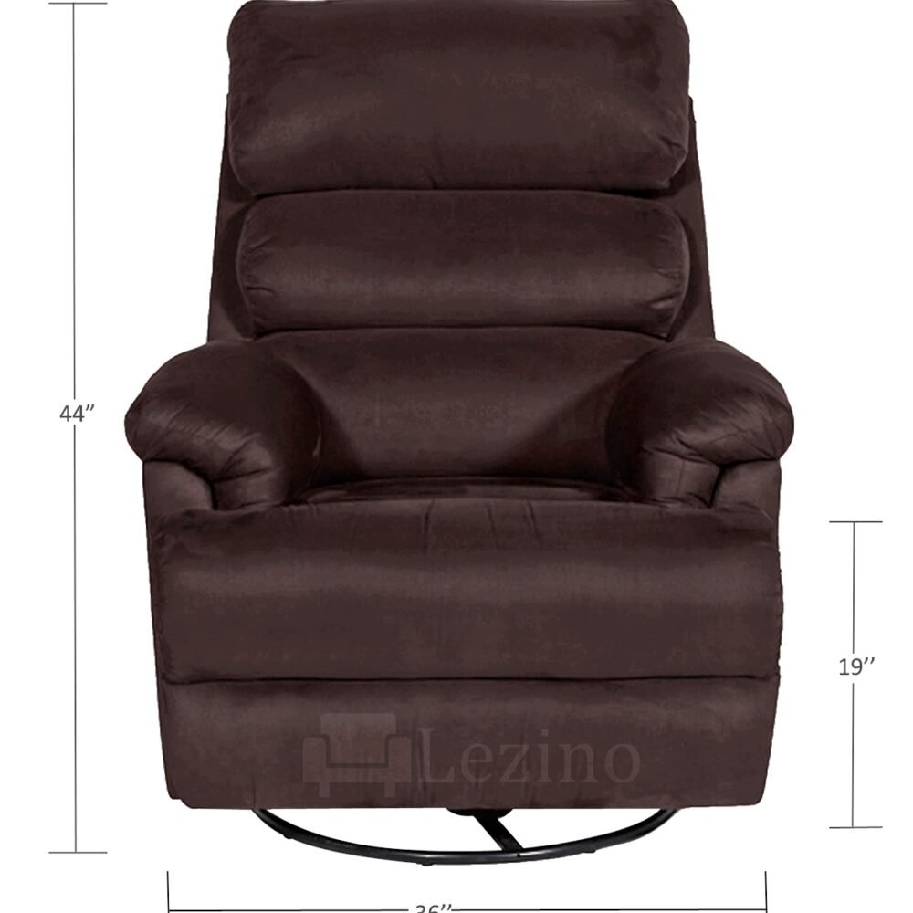 Samule Swivel Rocker Manual Recliner in Fabric 5 4 01 01