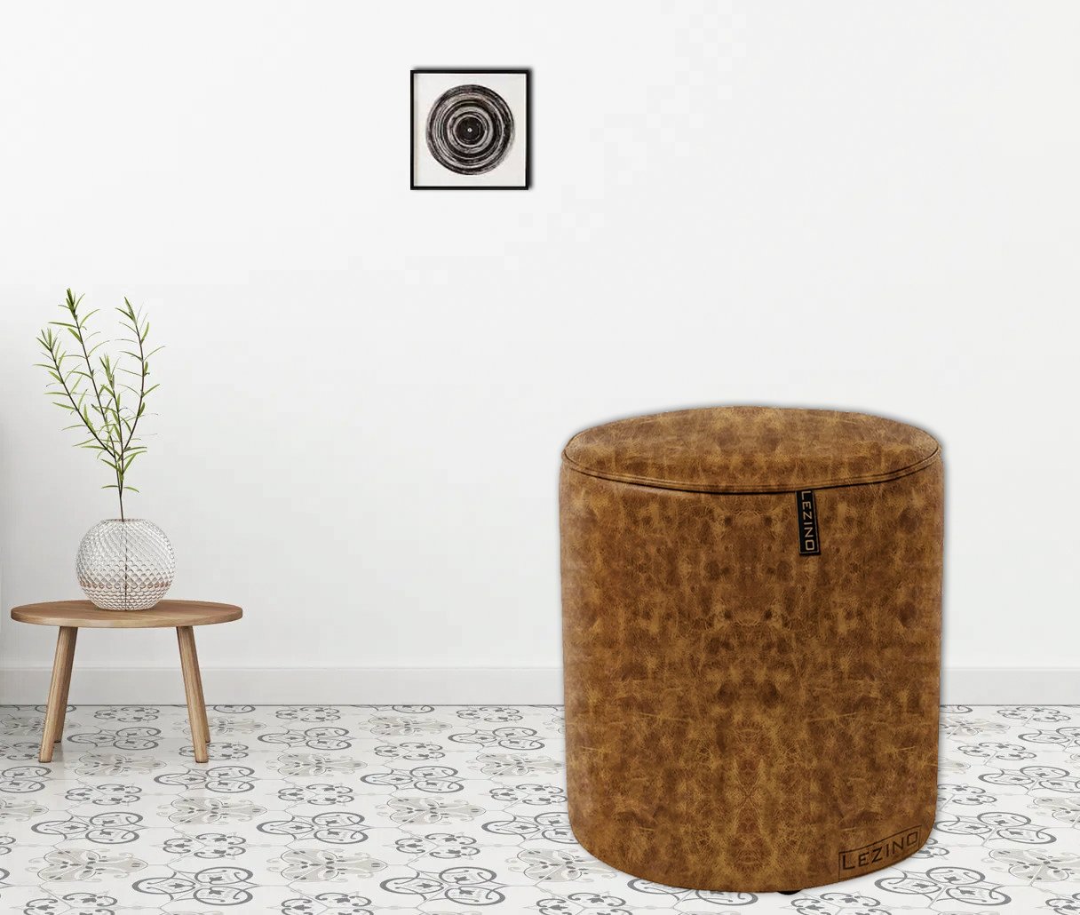 Lezino-Tan-Stool Lezino Tan Stool