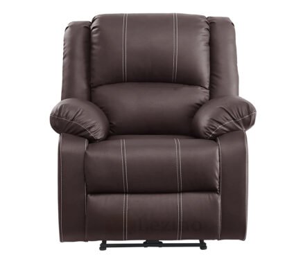 Lezino 1 Seater Motorized Recliner Chair in Brown Color 1