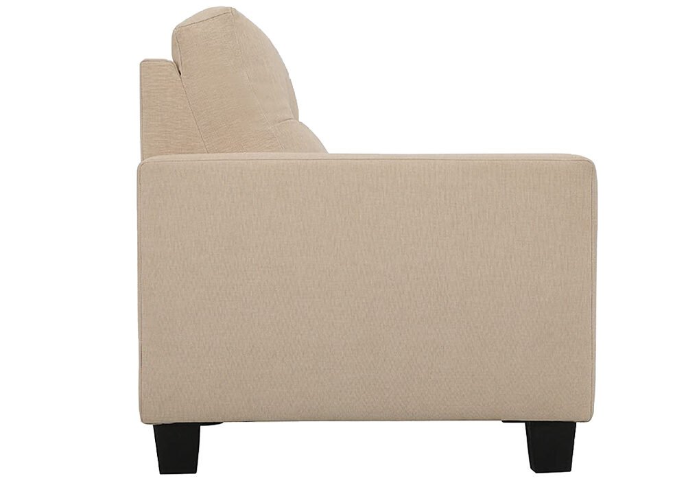 1 Seater Sofa in Beige Fabric 5 1 Seater Sofa 4