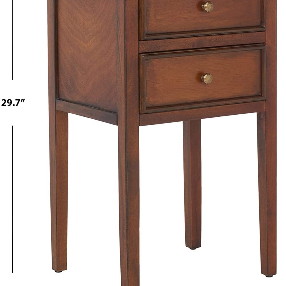 Two Chest of Drawers in Wood Finish 7 Drawer 32