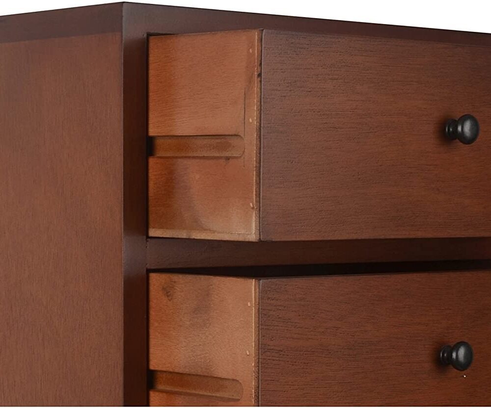 3 Storage Drawers Side Table 5 Drawers 49