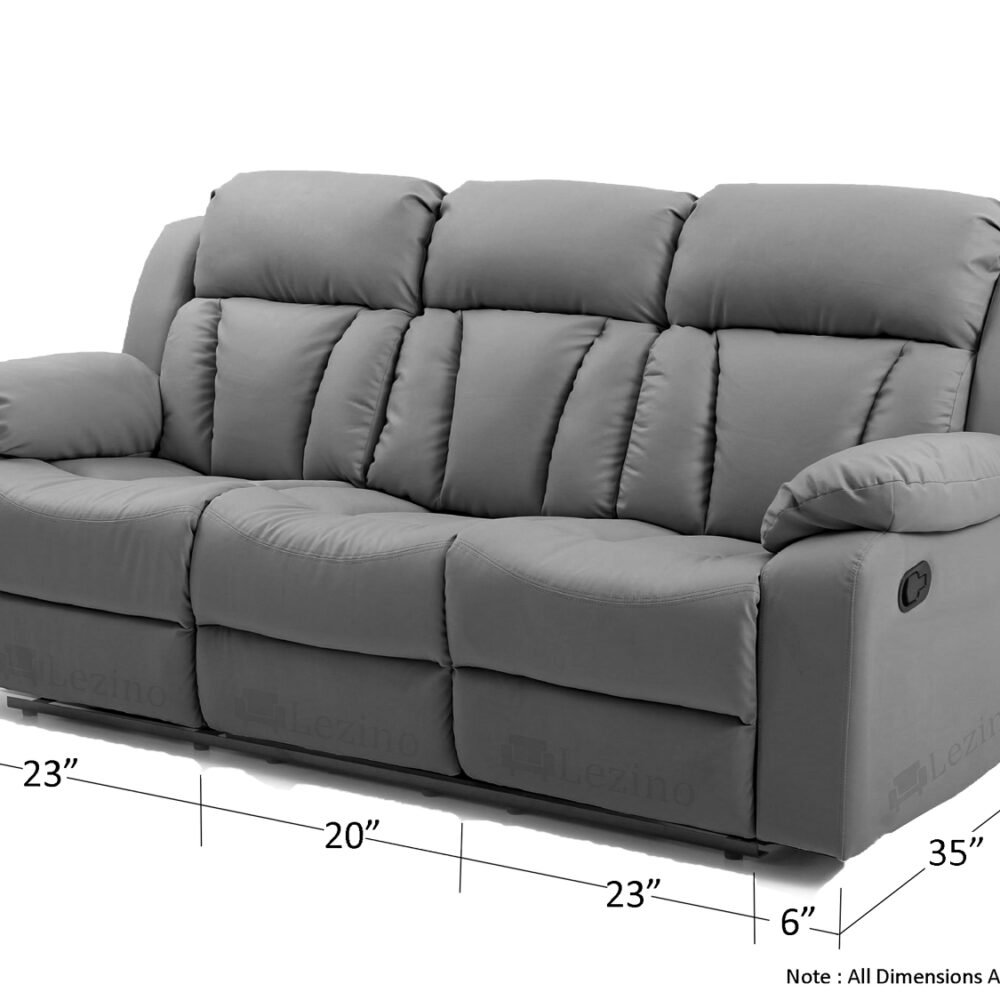 Selino 3 Seater Manual Recliner In Faux Leather 7 Untitled 14 1